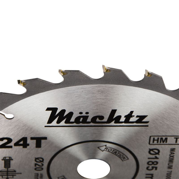 Диск пиляльний по дереву Mächtz 185x20x24T